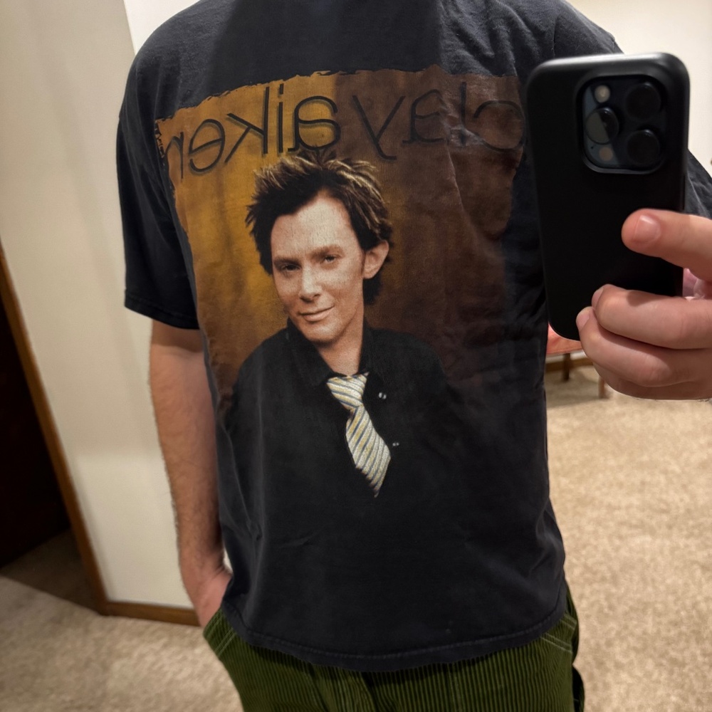 Clay Aiken tour t-shirt - vintage 2004